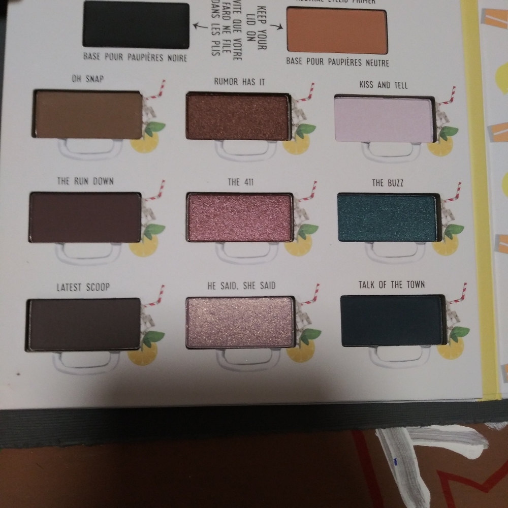 What's the tea? Iced tea palette